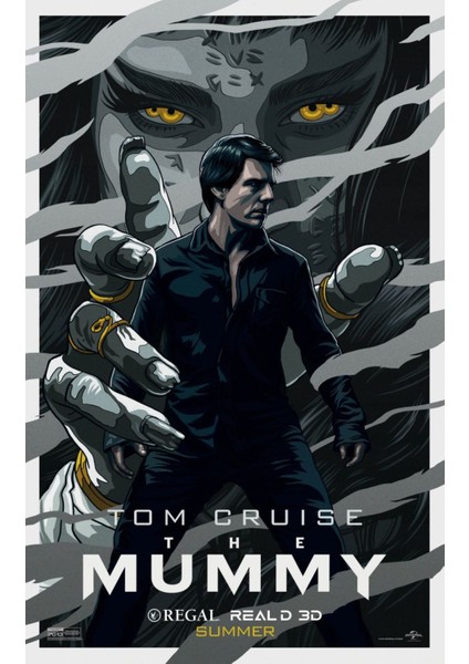 The Mummy (2017) 2 Afiş - Poster ( Folyo ) - Afiş - POSTER-7649 ( 70 cm x 100 cm )