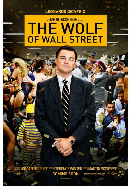 The Wolf Of Wall Street (2013) 0001 Afiş - Poster ( Folyo ) - Afiş - POSTER-8091 ( 70 cm x 100 cm )