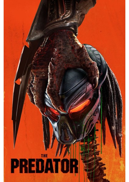 The Predator (2018) 3 Afiş - Poster ( Folyo ) - Afiş - POSTER-7752 ( 70 cm x 100 cm )