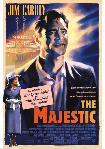 The Majestic (2001) 1 Afiş - Poster ( Folyo ) - Afiş - POSTER-7538 ( 70 cm x 100 cm )