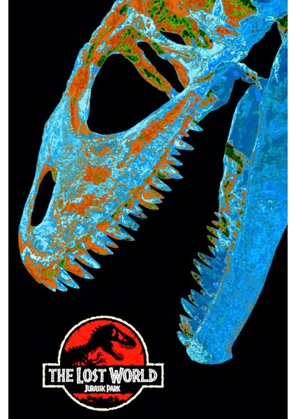 The Lost World Jurassic Park (1997) 6 Afiş - Poster ( Folyo ) - Afiş - POSTER-7522 ( 70 cm x 100 cm )