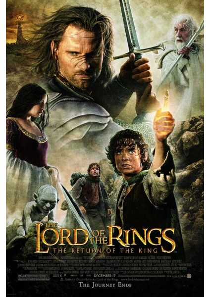 The Lord Of The Rings The Return Of The King 2003 1 Poster Afiş ( 70 cm x 100 cm )