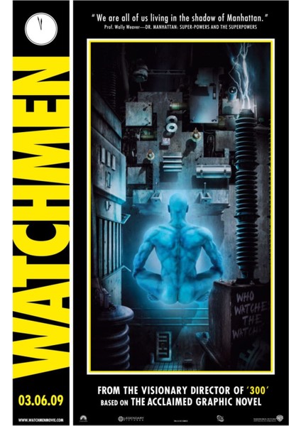 Watchmen (2009) 0016 Afiş - Poster ( Folyo ) - Afiş - POSTER-8631 ( 70 cm x 100 cm )