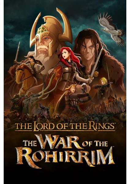 The Lord Of The Rings The War Of The Rohirrim 2024 4 Poster Afiş ( 70 cm x 100 cm )
