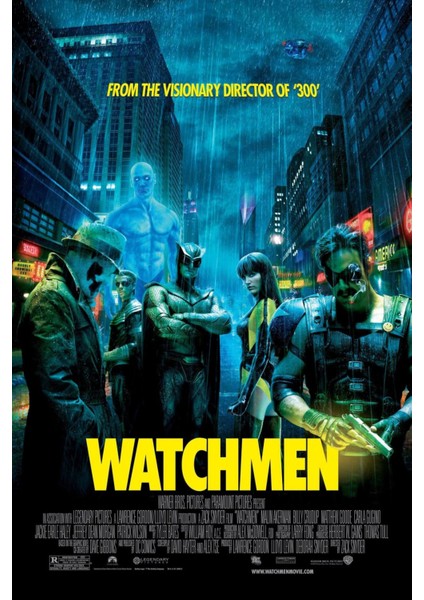 Watchmen (2009) 0003 Afiş - Poster ( Folyo ) - Afiş - POSTER-8618 ( 70 cm x 100 cm )