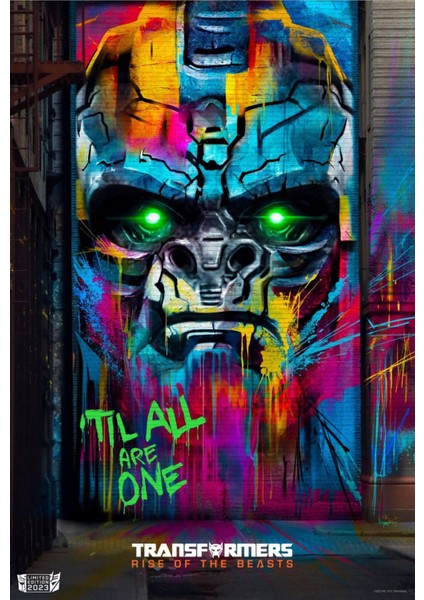 Transformers Rise Of The Beasts (2023) 0004 Afiş - Poster ( Folyo ) - Afiş - POSTER-8378 ( 70 cm x 100 cm )