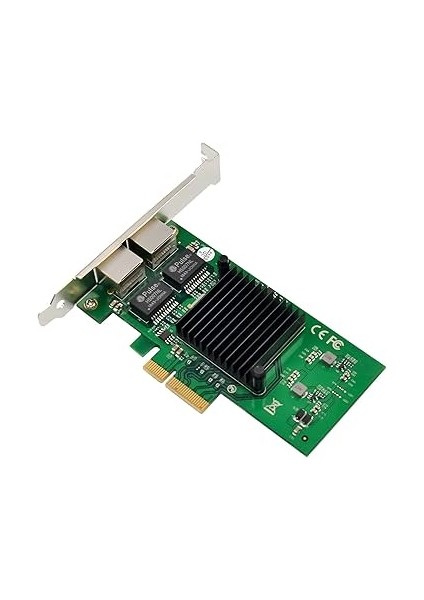 Pcie 4x Dual Gigabit Ethernet Kartı 4x 2 Port Ethernet Kartı
