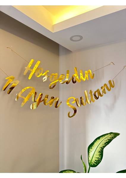 Hoşgeldin Ramazan Süsleri Hoşgeldin 11 Ayın Sultanı Kapı Süsü Duvar Süsü Dini Oda Süsleme