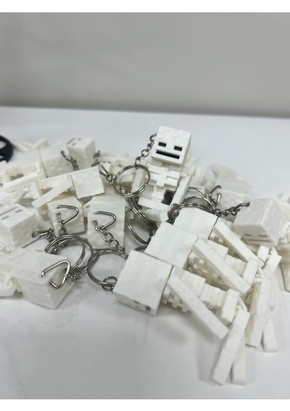 Minecraft - Skeleton Hareketli Anahtarlık