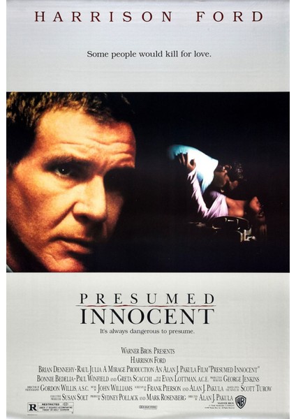 Presumed Innocent (1990) Afiş - Poster ( Folyo ) - Afiş - POSTER-5190 ( 70 cm x 100 cm )