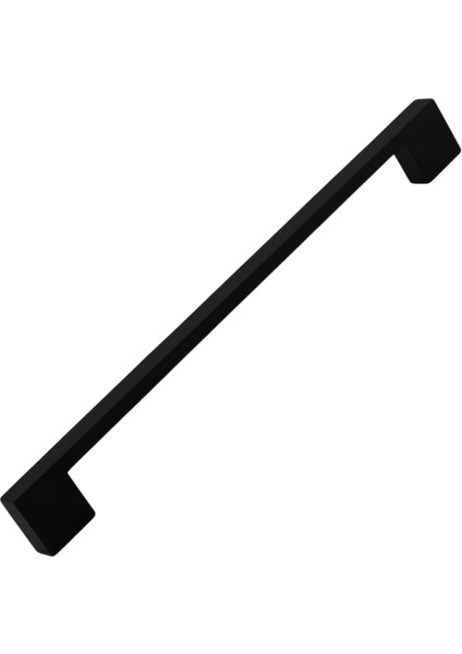 Dar Köprü (192 mm - 19.2 cm) Siyah Metal Mobilya Mutfak Çekmece Dolap Dolabı Kulbu Kulpları fırsatları