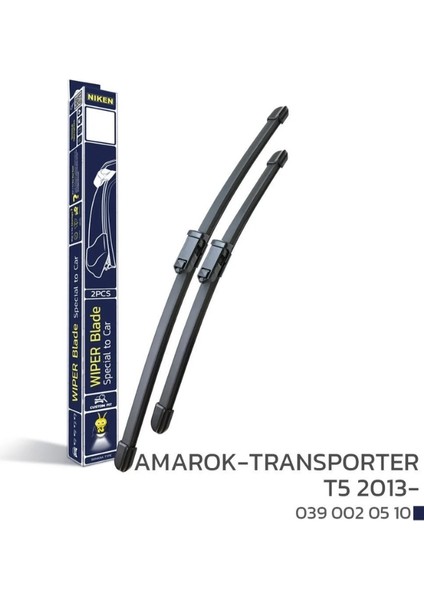 Volkswagen Amarok 2009 / Transporter T5 2013 - Araca Özel Silecek