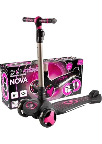 Scooter Cool Wheels Işıklı Pembe Nova Scooter 5+ modelleri