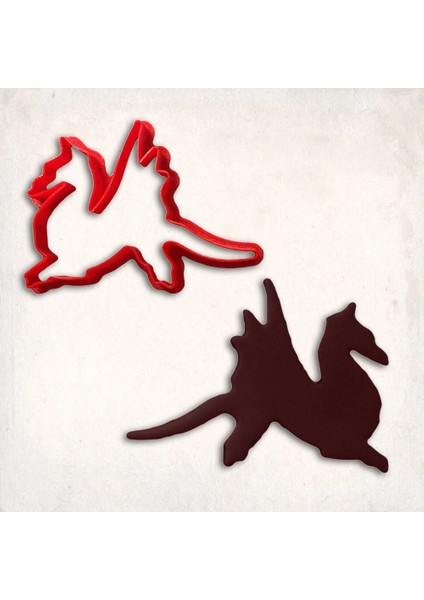 Dragon Dinozor Kurabiye Kalıbı Şekillendirici Kopat