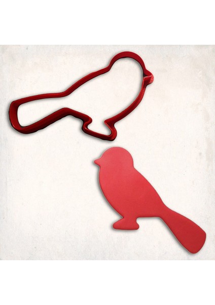 Robin Kuşu Kurabiye Kalıbı Şekillendirici Kopat