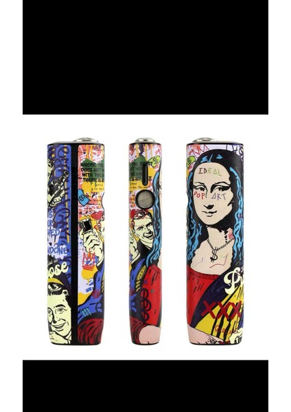 Iluma One Uyumlu Kılıf Graffiti Monalisa(Terrea Ile Çalışan Cihaza Uyumludur