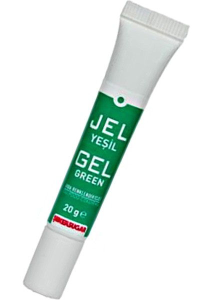 Tüp Jel Gıda Boyası - 20 gr - Yeşil