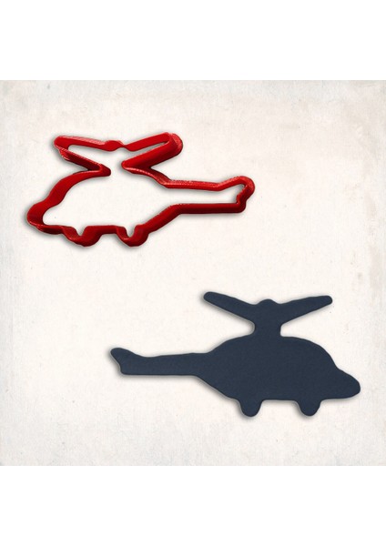 Helikopter Kurabiye Kalıbı Şekillendirici Kopat