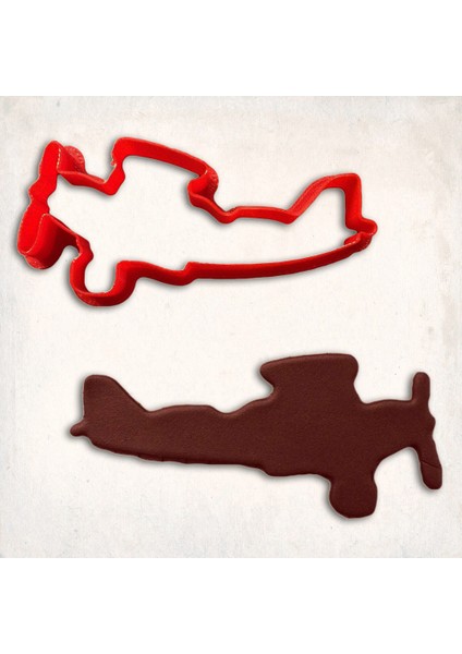 Uçak Kurabiye Kalıbı Şekillendirici Kopat