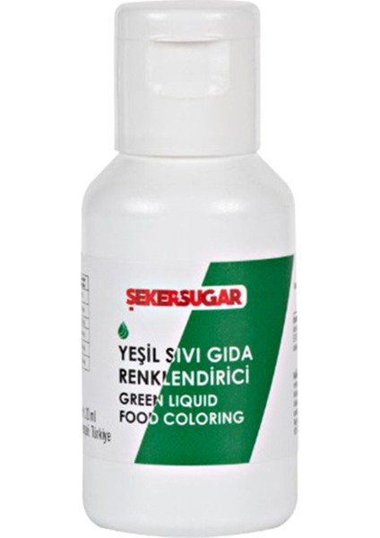 Sıvı Gıda Boyası - 20ML - Yeşil