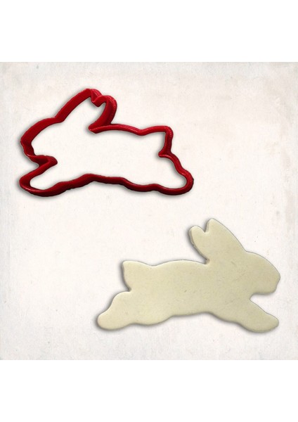 Tavşan-14 Kurabiye Kalıbı Şekillendirici Kopat