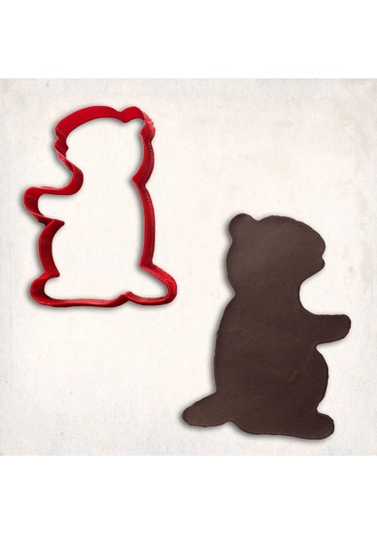 Köstebek Kurabiye Kalıbı Şekillendirici Kopat