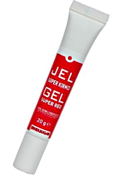 Tüp Jel Gıda Boyası - 20 gr - Kırmızı