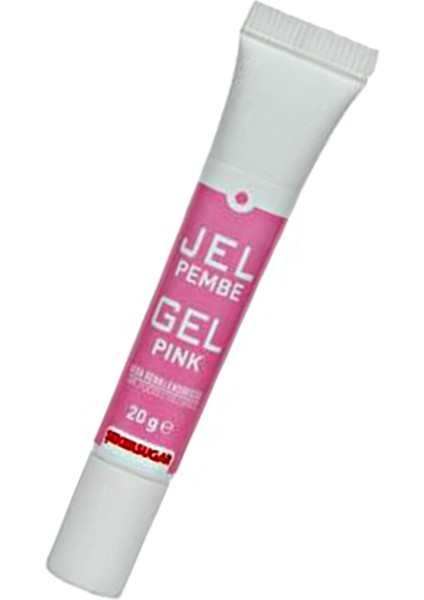 Tüp Jel Gıda Boyası - 20 gr - Pembe