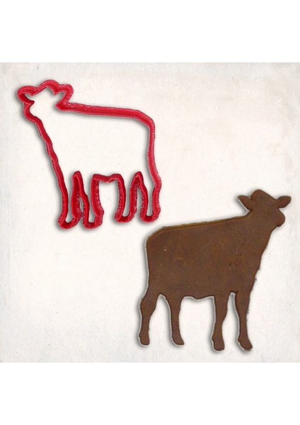 Inek Kurabiye Kalıbı Şekillendirici Kopat