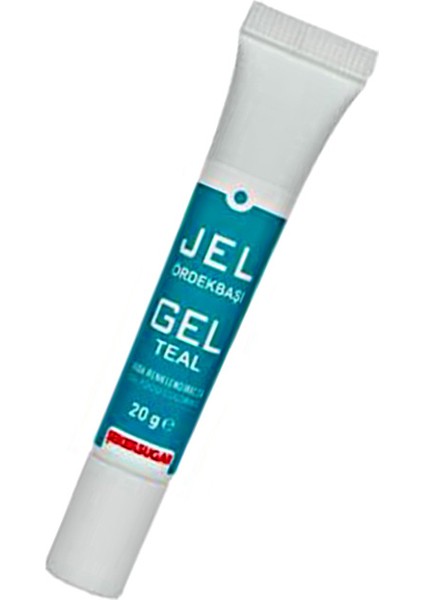 Tüp Jel Gıda Boyası - 20 gr - Turkuaz