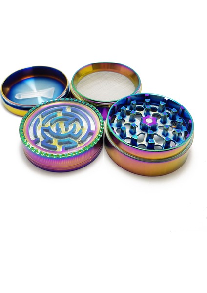 Multicolor 52 Mm. Baharat Herbal Öğütücüsü Parçalayıcı PZ35ML modelleri