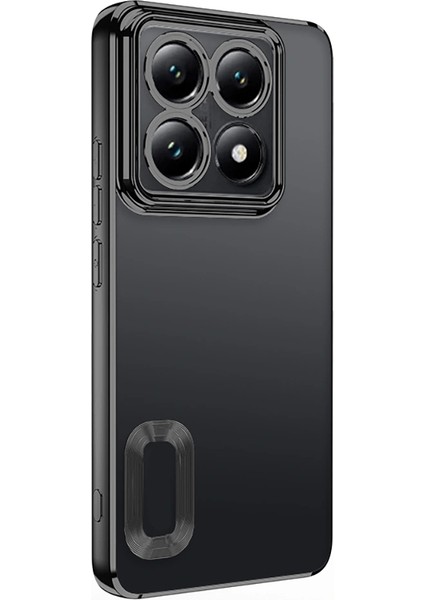Xiaomi 14T Pro Kılıf Kamera Korumalı Logo Gösteren Redclick Omega Kapak