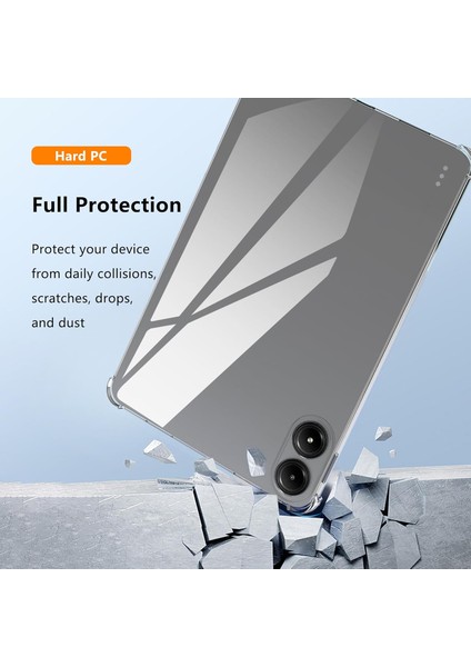 Xiaomi Redmi Pad Pro / Poco pad 12.1inç 2024 Kılıf Darbelere Dayanıklı Anti Shock Şeffaf Kapak fiyatları
