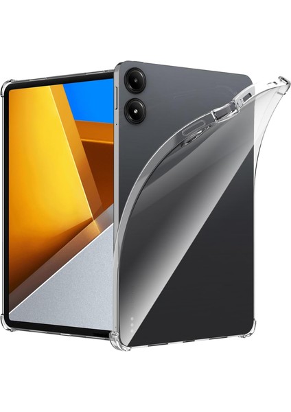 Xiaomi Redmi Pad Pro / Poco pad 12.1inç 2024 Kılıf Darbelere Dayanıklı Anti Shock Şeffaf Kapak