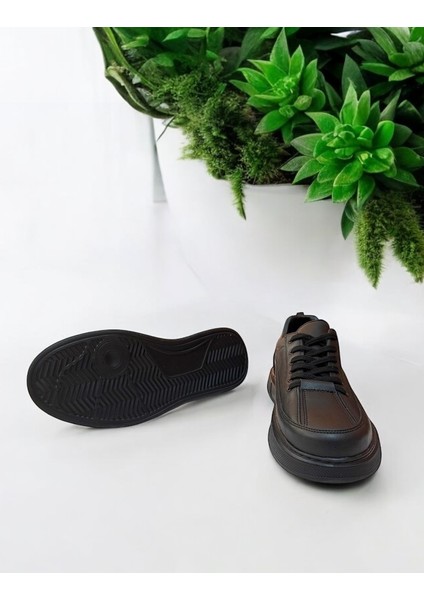 Erkek Siyah Günlük Hafif Nefes Alabilen Ortopedik Yürüyüş Spor Ayakkabı Sneaker fırsatları