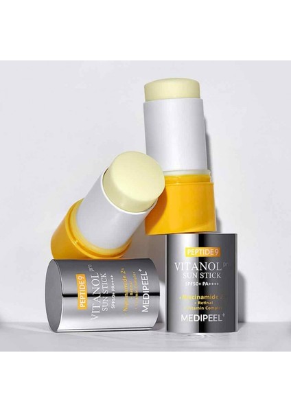 Peptide 9 Vitanol Sun Stick Pro SPF50+ Pa++++, 23 G(Yüz Için Güneş Koruyucu Çubuk)
