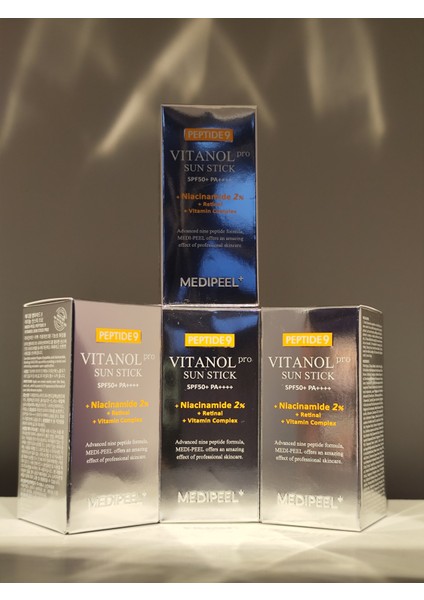 Peptide 9 Vitanol Sun Stick Pro SPF50+ Pa++++, 23 G(Yüz Için Güneş Koruyucu Çubuk) fırsatları