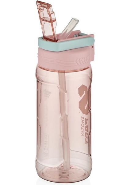 Sport Su Matarası Tritan Pembe 600ML