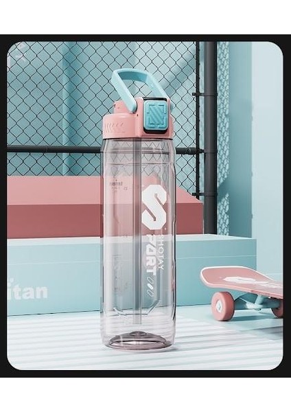 Sport Su Matarası Tritan Pembe 600ML