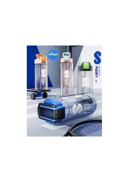 Sport Su Matarası Tritan Pembe 600ML