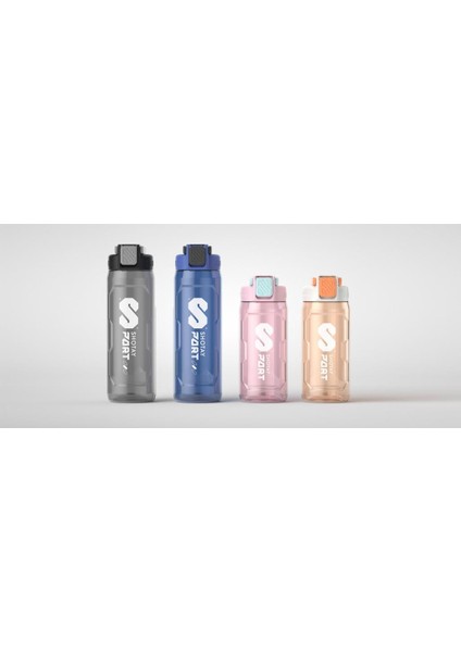 Sport Su Matarası Tritan Pembe 600ML