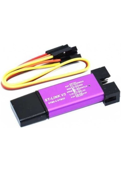 St-link V2 Mini Klon Programlayıcı - Stm32 Ve Stm8 St Link Usb Stm Programlama Cihazı
