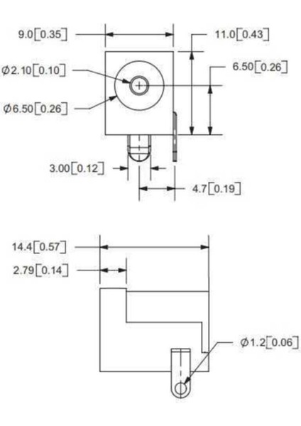 10 Adet Dc Barrel Jak 2.1mm Dc Giriş Soketi Arduino Uyumlu