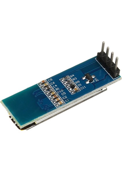 0.91 Inch Oled Ekran I2c 128×32 Ssd1306 – Ince Mini Display Mavi Arduino