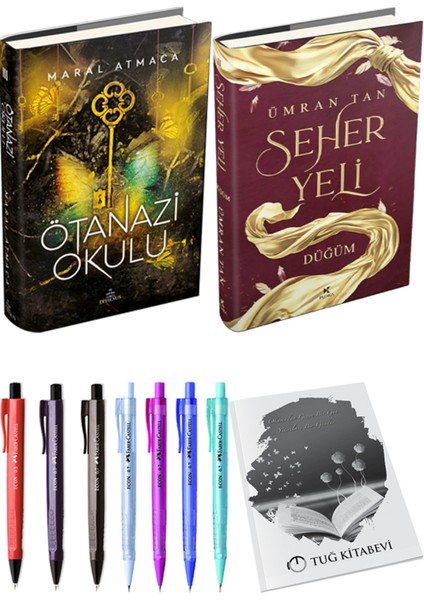 Seher Yeli 2 / Düğüm (Ciltli) ve Ötanazi Okulu 3 (Ciltli) (2'li Set)