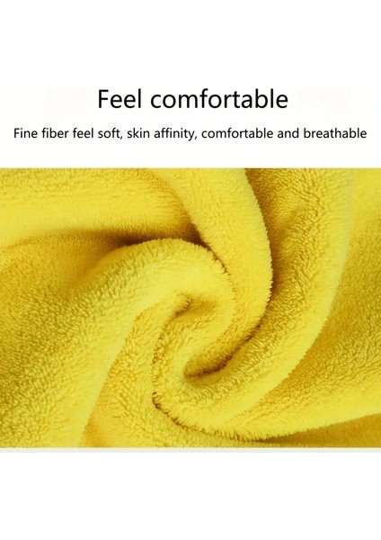 Yünlü Hassas Mikrofiber Araba Yıkama ve Temizlik Bezi