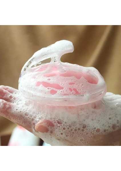 Silikon Yumuşak Duş Saç Fırçası