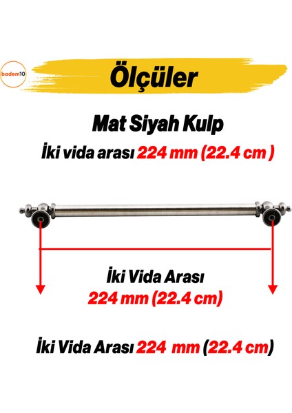 Osmanlı (224 mm) Eskitme Antik Nikel Metal Mobilya Mutfak Çekmece Dolap Dolabı Kulbu Kulpları