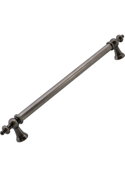 Osmanlı (224 mm) Eskitme Antik Nikel Metal Mobilya Mutfak Çekmece Dolap Dolabı Kulbu Kulpları