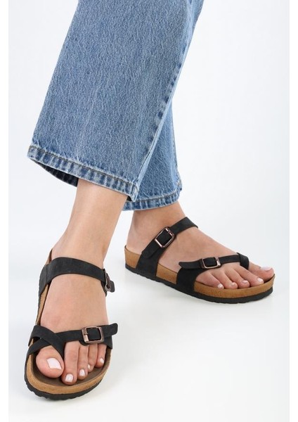 Siyah Kadın Parmak Arası TERLIK-MTM-0047